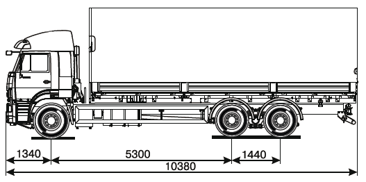 камаз 6360 бортовой 400 л.с.