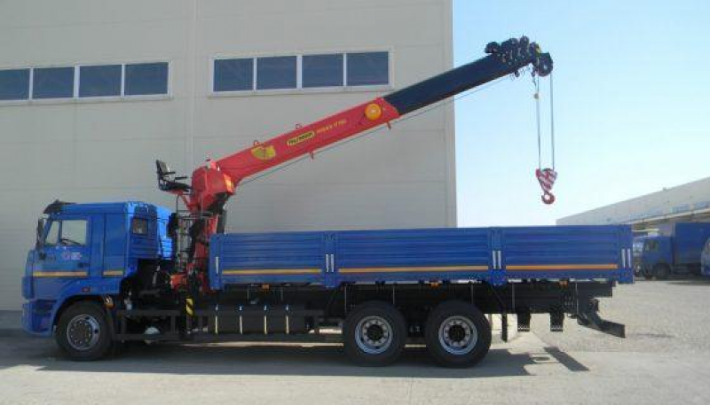 КамАЗ 65117 с КМУ PALFINGER INMAN IT150 (6590-38022) Спецтехника КАМАЗ