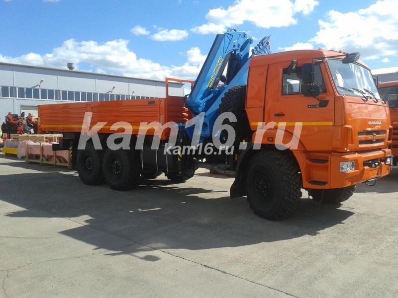 КАМАЗ 43118 с гидроманипулятором ИНМАН ИМ 240