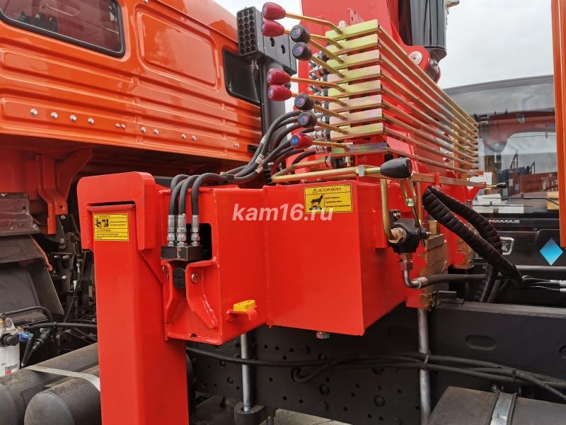 Бортовой Камаз 65115 Е-5 с КМУ Hangil HGC 756 (аналог Kanglim 1256)